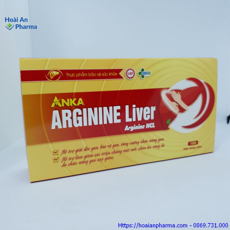 Anka Arginine Liver - Tăng cường chức năng gan