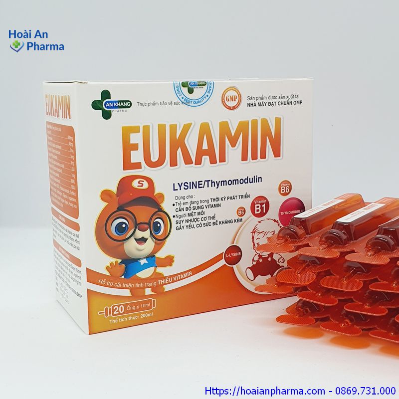 Eukamin – Vitamin tổng hợp, hỗ trợ tăng cường sức đề kháng