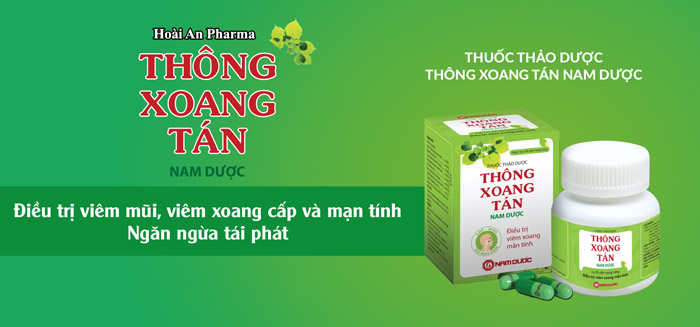 thông xoang tán nam dược