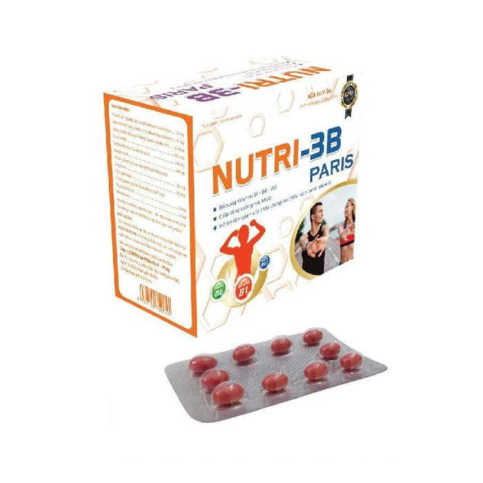 Nutri-3B Paris - Hộp 60 viên