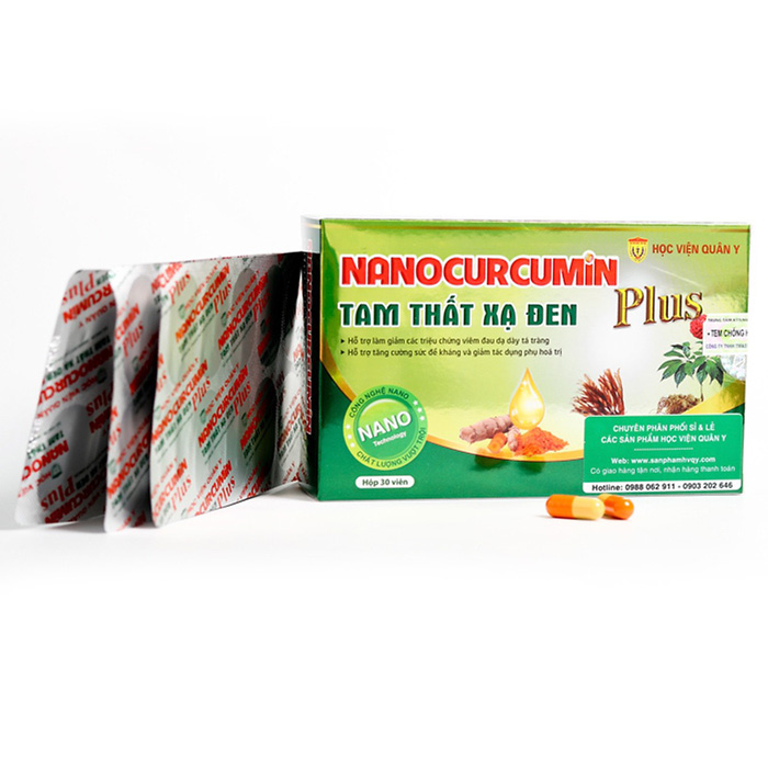 Nano Curcumin Plus – Hộp 30 viên