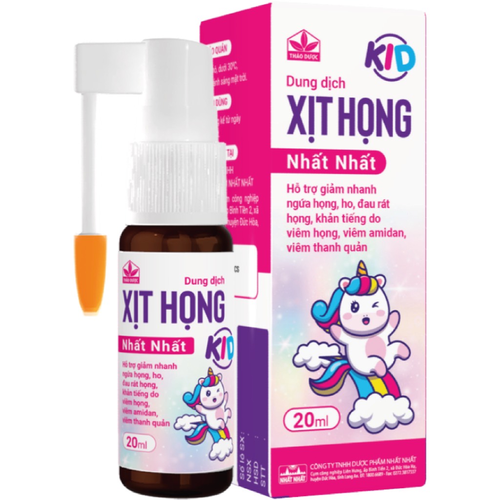 Xịt họng Nhất Nhất