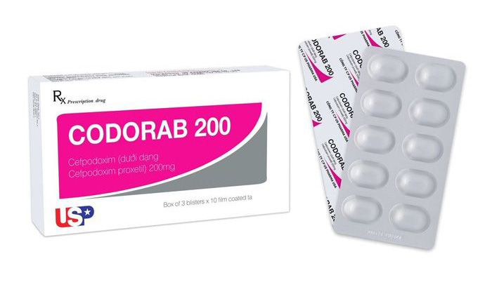 Codorab 200 – Hộp 30 viên